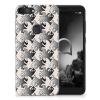 Alcatel 1S (2019) | TPU Hoesje | Salamander Grey