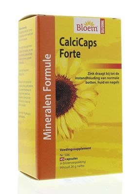 Calcicaps forte huid/bot/nagels