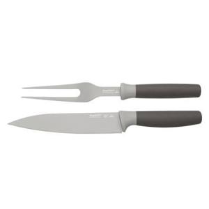 Tweedelige trancheerset 19 cm, Grijs - Roestvrij staal - BergHOFF|Leo