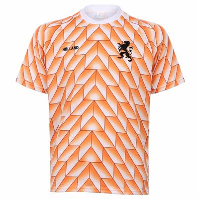 EK 88 Voetbalshirt - Eigen Naam 1988 - Oranje - Nederlands Elftal - Kind en Volwassenen