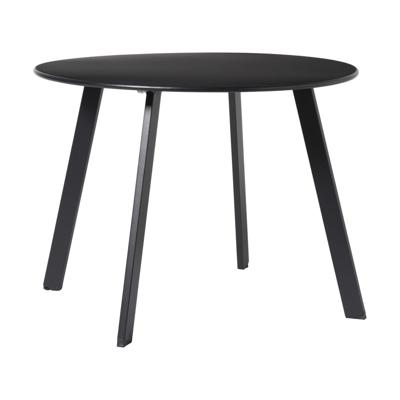 Bijzettafel Diego klein - zwart - ø60x46 cm