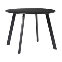 Bijzettafel Diego klein - zwart - ø60x46 cm