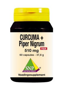 Curcuma & piper nigrum 510mg puur