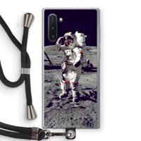 Spaceman: Samsung Galaxy Note 10 Transparant Hoesje met koord