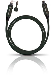 OEHLBACH 0.5m Toslink Glasvezel kabel 0,5 m Zwart