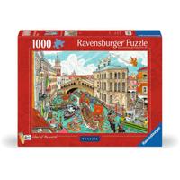 Ravensburger Legpuzzel fleroux venetie, 1000st. Ravensburger Legpuzzel fleroux venetie, 1000st.