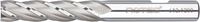 Rotec HSS-E Vingerfrees, ongecoat, ø30 - ø30x90x166xø25mm Z=6 / DIN 844-B / lang - 6123000