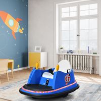6 V Kinderbotsauto 360 Graden Draaicirkel Kindervoertuigen 57 x 75 x 42 cm Blauw