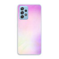 Flow mist pastel: Samsung Galaxy A73 Transparant Hoesje