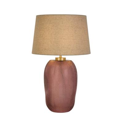 Searchlight SchemerlampAmethyst roze glas - EU44652PI