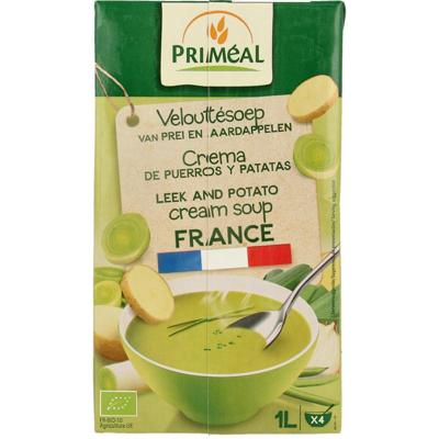 Primeal Aardappel prei soep uit Frankrijk bio