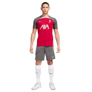 Nike Liverpool Strike Trainingsset 2023-2024 Rood Donkergrijs Grijs