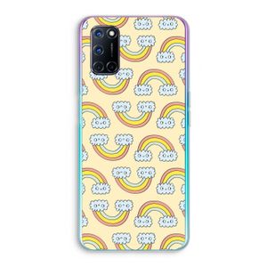 Regenboog: Oppo A52 Transparant Hoesje