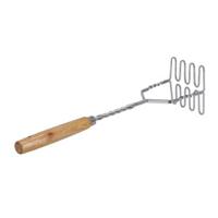 Aardappelstamper houten handgreep