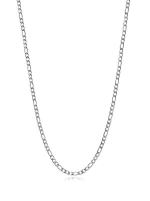 Nialaya Jewelry collier en maille figaro 3 mm - Argent