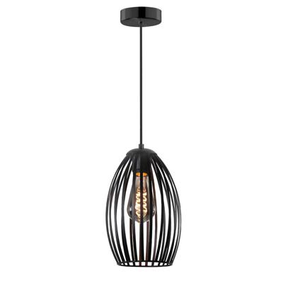 Highlight HanglampGabbia zwart 1-lichts - H5165.01