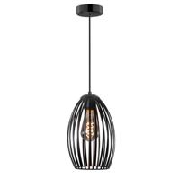 Highlight HanglampGabbia zwart 1-lichts - H5165.01