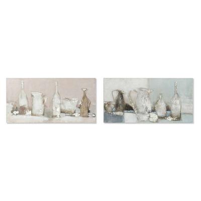 Canvas DKD Home Decor Pijnboom Canvas 120 x 3,8 x 60 cm