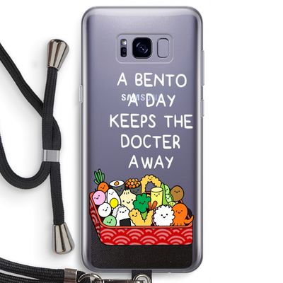 Bento a day: Samsung Galaxy S8 Transparant Hoesje met koord