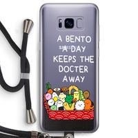Bento a day: Samsung Galaxy S8 Transparant Hoesje met koord