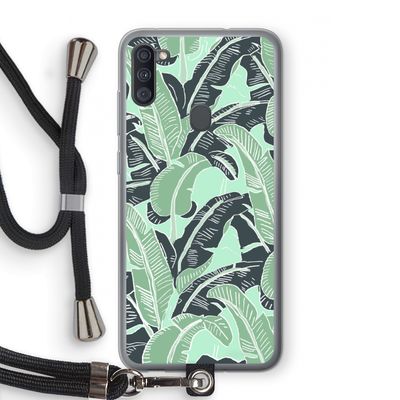 This Sh*t Is Bananas: Samsung Galaxy A11 Transparant Hoesje met koord