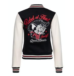 Queen Kerosin Howdy College Jacket Black-L