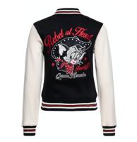 Queen Kerosin Howdy College Jacket Black-M
