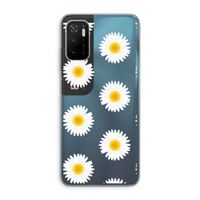 Margrietjes: Xiaomi Poco M3 Pro 5G Transparant Hoesje Margrietjes: Xiaomi Poco M3 Pro 5G Transparant Hoesje