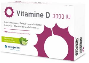 Metagenics Vitamine D 3000 IU Kauwtabletten