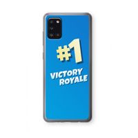 Victory Royale: Samsung Galaxy A31 Transparant Hoesje