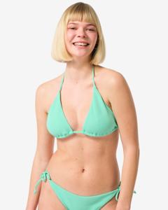 HEMA Dames Triangel Bikinitop Groen (groen)