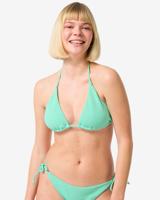 HEMA Dames Triangel Bikinitop Groen (groen)