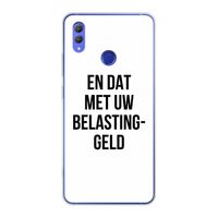 Belastinggeld: Honor Note 10 Transparant Hoesje