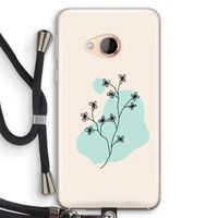 Love your petals: HTC U Play Transparant Hoesje met koord