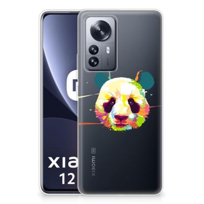 Xiaomi 12 Pro Telefoonhoesje met Naam Panda Color Xiaomi 12 Pro Telefoonhoesje met Naam Panda Color