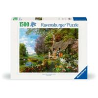 Ravensburger - Puzzel voor volwassenen - Puzzel van 1500 stukjes - Landelijk huisje - 14 jaar en ouder - Puzzel van topkwaliteit - 12000700