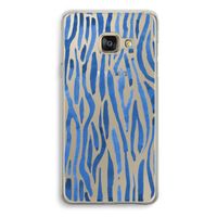 Blauwe nerven: Samsung Galaxy A3 (2016) Transparant Hoesje