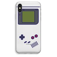 Game On: iPhone XS Max Transparant Hoesje