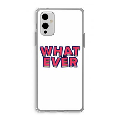 Whatever: OnePlus 9 Transparant Hoesje