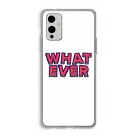 Whatever: OnePlus 9 Transparant Hoesje