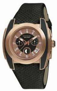 Horlogeband Breil BW0452 Leder Zwart