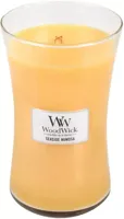 WoodWick large candle seaside mimosa