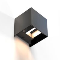 Hama Led-wandlamp Voor Binnen En Buiten Wifi App- En Spraakbesturing Zwart - thumbnail