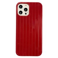 Samsung Galaxy A72 hoesje - Backcover - Patroon - TPU - Rood - thumbnail