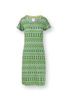 Pip Studio Daniela Nachthemd Korte Mouw Ashanti Groen XL Pip Studio Daniela Nachthemd Korte Mouw Ashanti Groen XL
