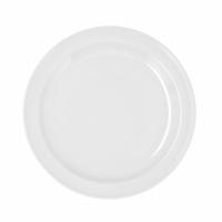 Dinerbord Bidasoa Glacial Ala Estrch Wit Keramisch Ø 26 cm 26 cm (4 Stuks) (Pack 4x)