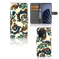 Wallet Case OnePlus 10 Pro Barok Flower
