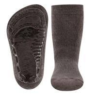 Ewers antislip sokken Stoppi softstep uni mocca-27-28