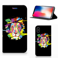 Apple iPhone X | Xs Magnet Case Lion Color - thumbnail