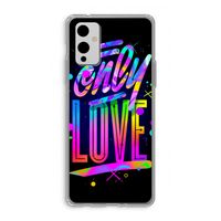 Only Love: OnePlus 9 Transparant Hoesje